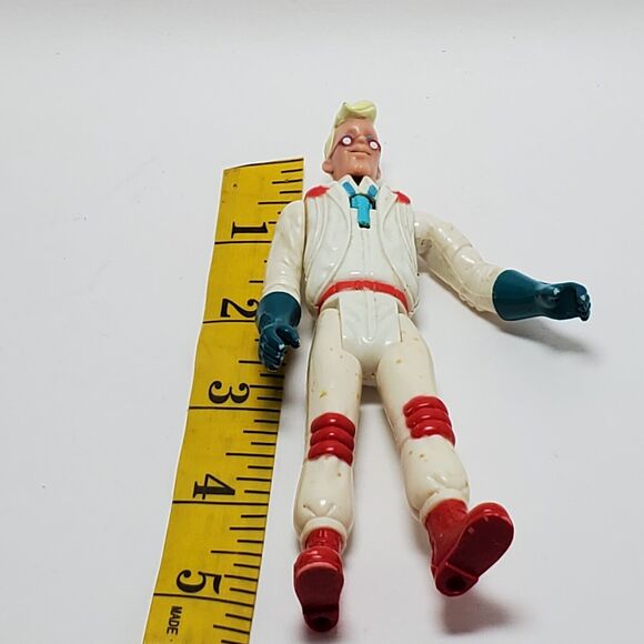 Vintage The Real Ghostbusters Fright Feature Egon Spengler Figure 1987 Kenner - Picture 2 of 16